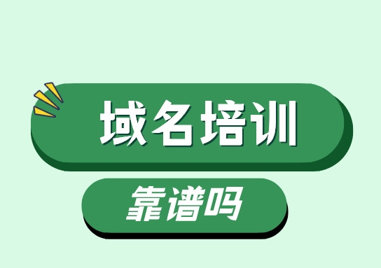 域名培訓靠譜嗎?一天能實現轉售嗎?