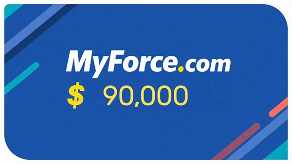 MyForce.com 以 90,000 美元成交，買家延續(xù)高端組合布局