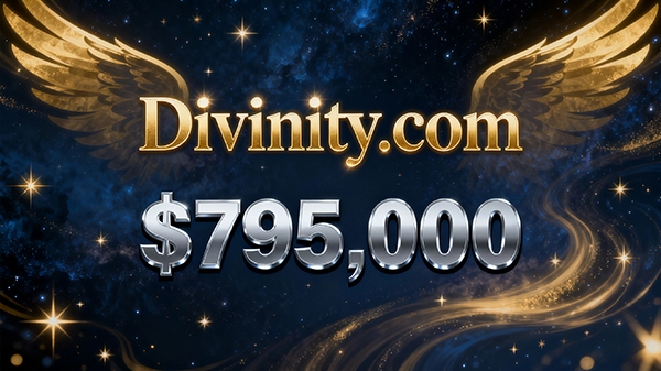 James Booth以79.5萬(wàn)美元售出Divinity.com