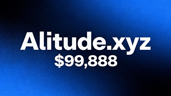 Altitude.xyz以99,888美元成交，高價值品牌域名再受關注