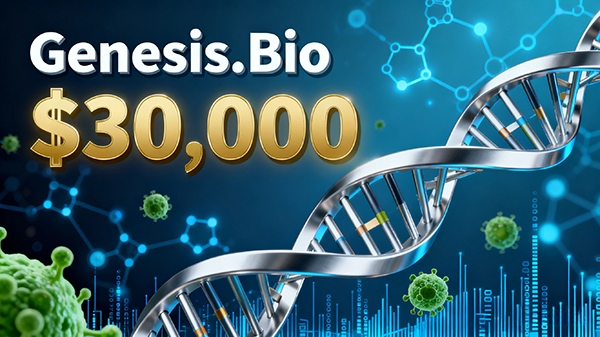 Genesis.Bio以3萬美元成交，契合生命科學(xué)與有機領(lǐng)域