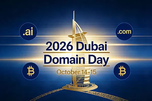 2026迪拜域名日定檔!10月14-15日棕櫚島朱美拉啟幕，全球域圈目光聚焦中東