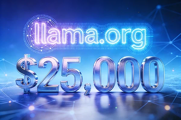 AI域名再掀熱潮：llama.org以2.5萬美元成交，直指 Meta 開源生態(tài)