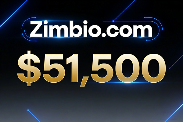 Zimbio.com以51,500美元成交，多領(lǐng)域適配性凸顯優(yōu)質(zhì)域名商業(yè)價(jià)值