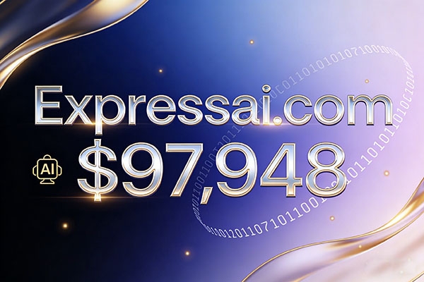 Expressai.com以97,948美元天價(jià)成交，賣家購入時(shí)僅花費(fèi)300美元！