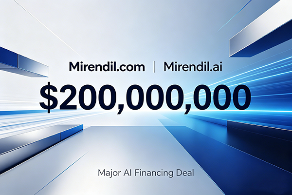獲2億美元種子輪的AI企業 Mirendil，早早鎖定雙品牌域名