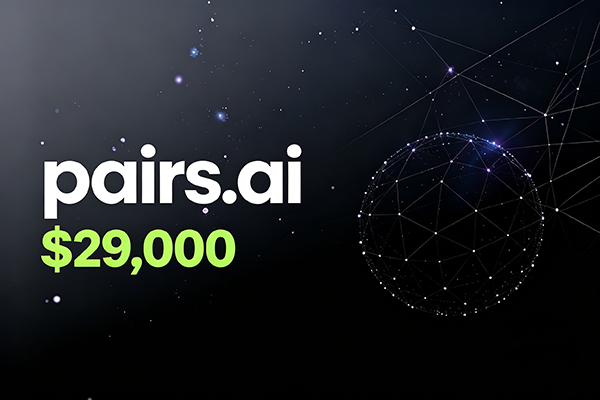 Pairs.ai以$29,000 成交！