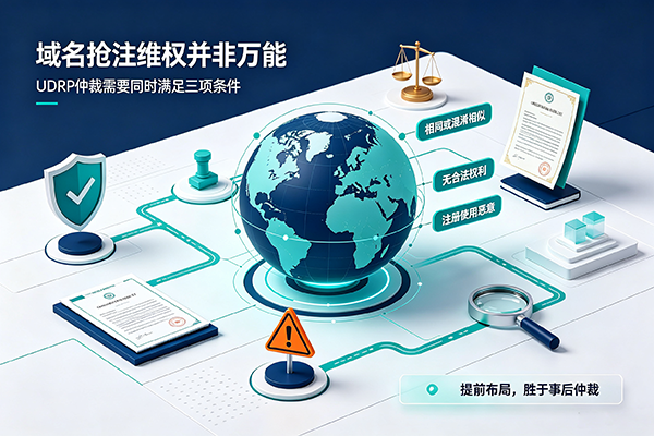 別高估UDRP仲裁，它并非搶注維權萬能良方