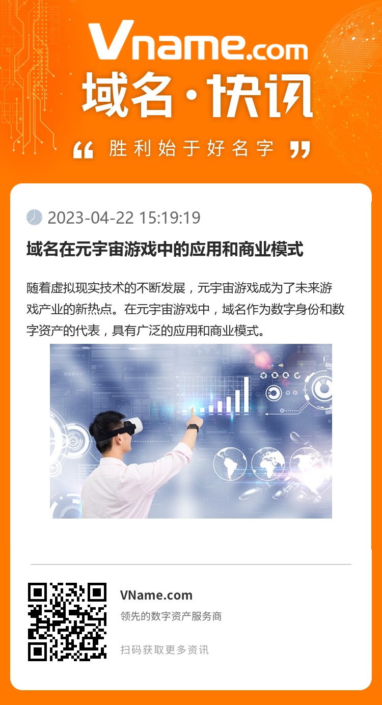 域名在元宇宙游戲中的應用和商業模式