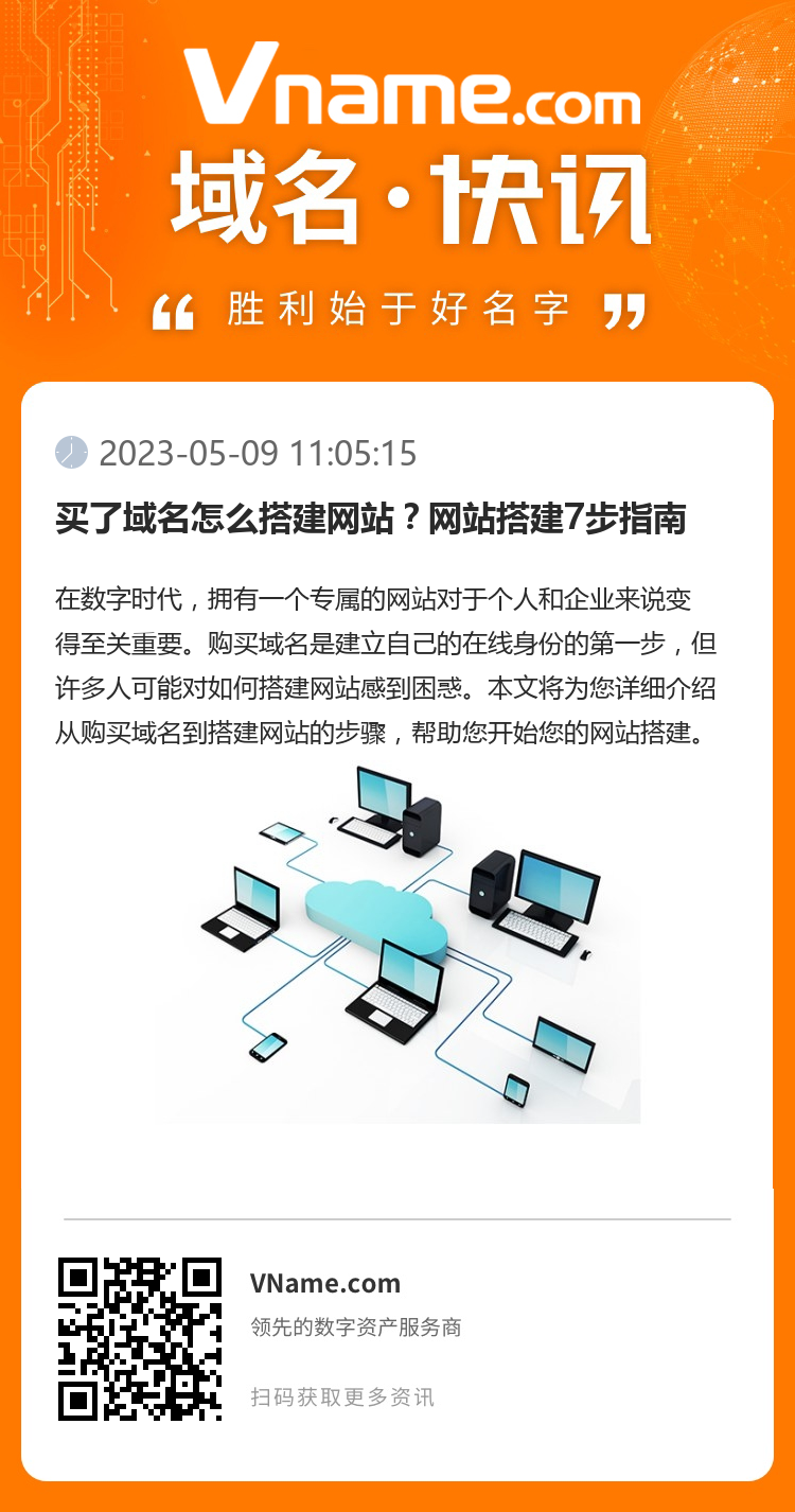 買了域名怎么搭建網站？網站搭建7步指南