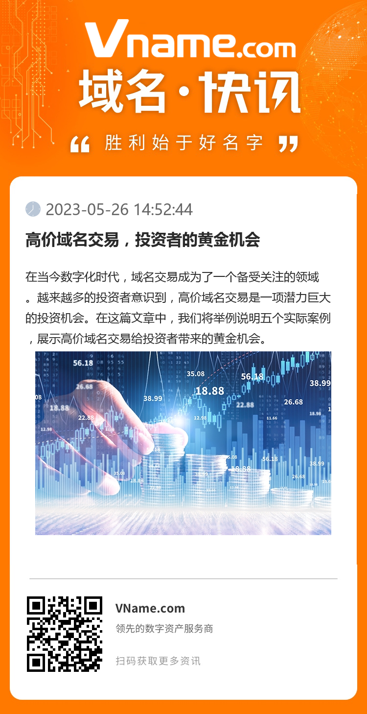 高價(jià)域名交易，投資者的黃金機(jī)會(huì)