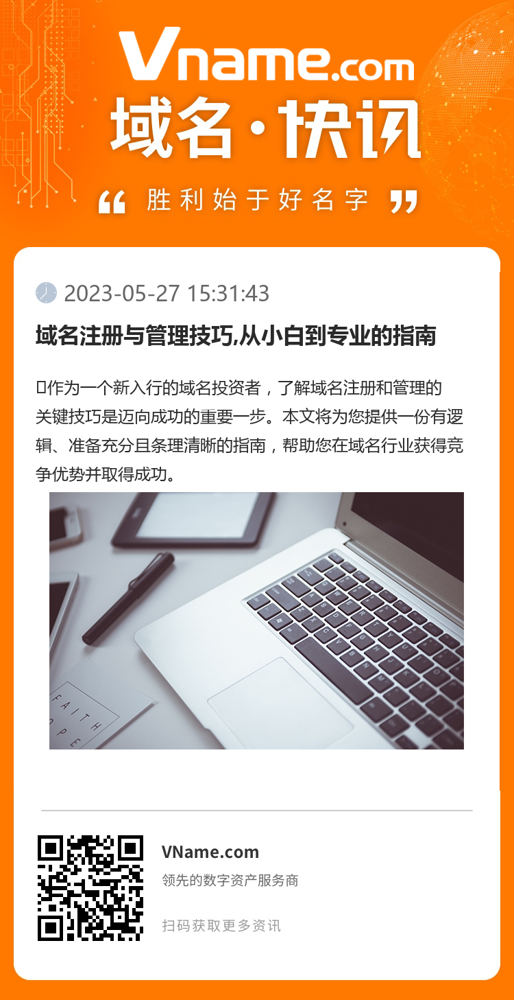 域名注冊(cè)與管理技巧,從小白到專業(yè)的指南