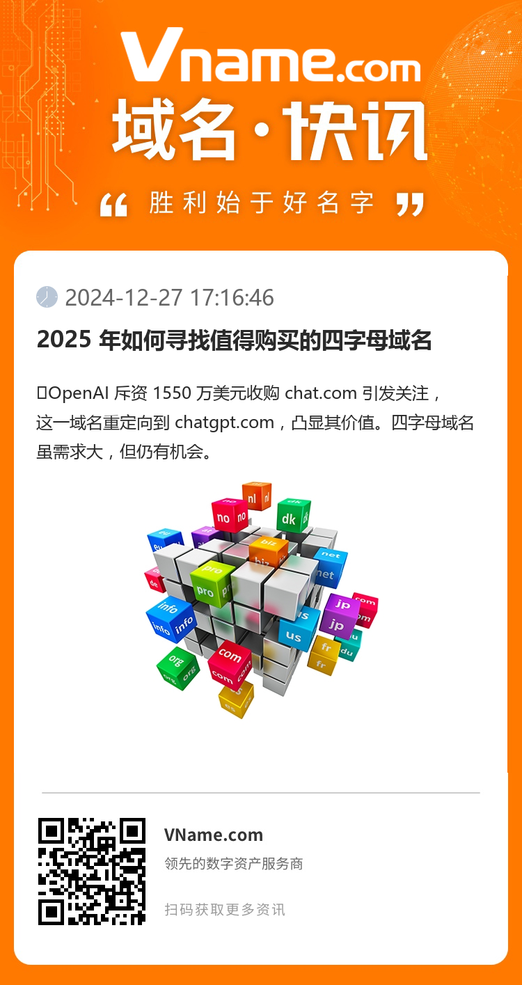 2025 年如何尋找值得購(gòu)買(mǎi)的四字母域名